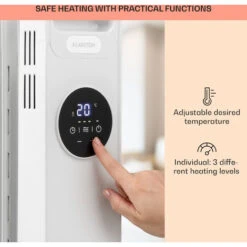 Klarstein Thermaxx Heatstream Oil Radiator 2500W 5-35 ° C 24h Timer White -Outlet Klarstein Devices Store 39612647 5