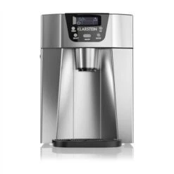 Klarstein Ice Volcano 2GS Ice Cube Machine LED 12kg Every 24h 2l 6-10min Silver -Outlet Klarstein Devices Store 53072209 3