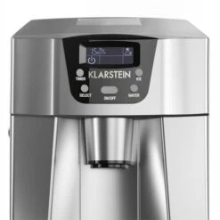 Klarstein Ice Volcano 2GS Ice Cube Machine LED 12kg Every 24h 2l 6-10min Silver -Outlet Klarstein Devices Store 53072209 5