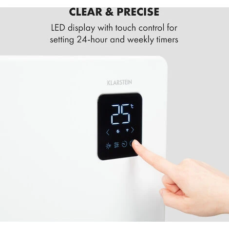 Klarstein Bansin Smart 1500, Convection Heater, 1500W, App Control 4 Klarstein Bansin Smart 1500, Convection Heater, 1500W, App Control - Image 4