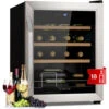 Klarstein Vinamour 16 Uno Wine Fridge 16 Bottles/42 Litres 5-18°C 41dB Glass