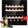 Klarstein Rhône 25 Duo Wine Cooler Compression Cooling 2 Zones 75 Litres / 25 Bottles