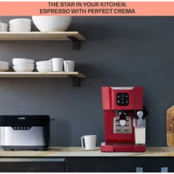 Klarstein BellaVita Coffee Maker 3-in-1 1450 W 20 Bar Milk Frother -Outlet Klarstein Devices Store 93883279 4